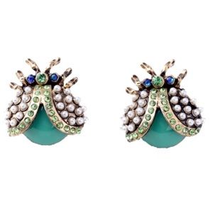 Ladybug Beetle Earrings